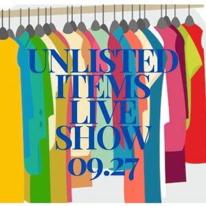 Unlisted Live Show Items